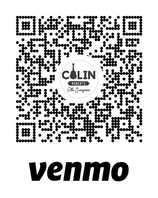 Venmo QR code for @CRMusicOmaha